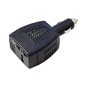 Decrescent Universal 220V Mains to Car Charger Power Inverter with USB Port
