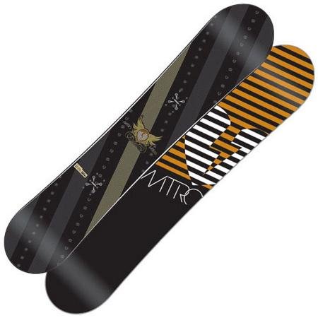 SportingGoods: Nitro Fate 08 Women's Freeride Snowboard   146cm