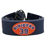 NHL New York Islanders Rick DiPietro Team Color NHL Jersey Bracelet