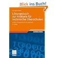 L�sungsbuch zur Analysis f�r technische Oberschulen: Ans�tze, L�sungsschritte und Ergebnisse
