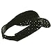 Glitter Visor-Black