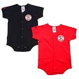 Boston Red Sox 2-pack Infant Creeper Set by Majestic Athletic