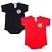 Boston Red Sox 2-pack Infant Creeper Set by Majestic Athletic