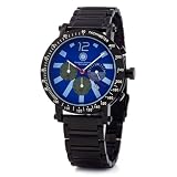Constantin Durmont Herren-Armbanduhr Predator CD-PRED-QZ-IP-IPIP-BLOR