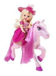 Mattel Barbie and the Three Musketeers Mini Kelly Doll - Pink