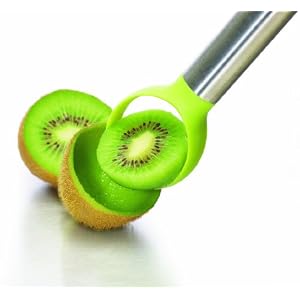 Emsa - 507277 - Smart Kitchen - ?vide-Fruits - Vert / Inox - 17 cm