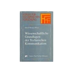 Wissenschaftliche Grundlagen der Technischen Kommunikation