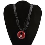 Dayna U Alabama Crimson Tide Ladies Crimson-Black Multi-Strand Team Color Necklace
