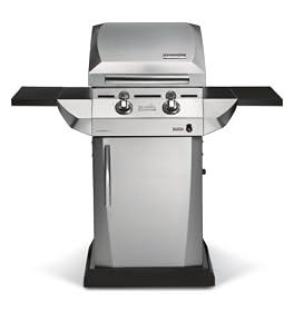 Char-Broil Quantum Infrared Urban Gas Grill with Folding Side Shelves