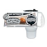San Antonio Spurs 16 oz Plastic Roadster Travel Mug