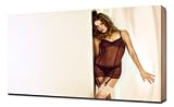 Natalia Vodianova - Canvas Art Print - Framed Size 32