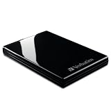 Verbatim Acclaim 750 GB USB 2.0 Portable External Hard Drive 97385 (Piano Black)
