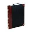 Boorum & Pease 1602123F Bound columnar book, 1-page form, 300 pages, faint ruled, 12-1/4 x 10-1/8