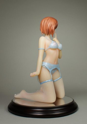 トゥーハート2 小牧愛佳 下着&エプロンVer. Pastel Blue 通常版 (1/6スケールポリストーン塗装済み完成品)