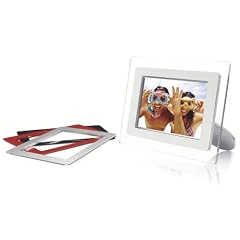 Philips 7FF1M4 17,8 cm (7 Zoll) Digitaler Bilderrahmen (18 cm) aus Glas