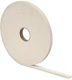 M-D Building Products 2758 High Density Foam Tape, 1/4-by-1/2-Inch-by-17 feet, Closed Cell, White