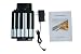 61 Keys Flexible Roll up Soft Electronic Keyboard Piano Travel Accessories