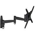 Universal Monitor & LCD Halterung 25-81cm (10-32") Schwenkarm flexibel (bis 81cm, 20kg, kippbar/neigbar) schwarz