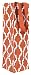 Working Class Studio The Re-Gift Collection Lattice Bottle Bag, Burnt Scarlet