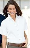 Women's Short Sleeve button up dress shirt
