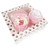 Baby Girl Sock Cupcakes with Mummy Bath Melts