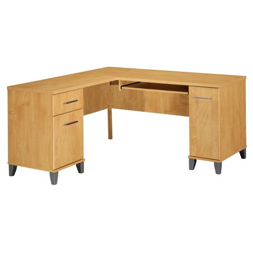 BUSH FURNITURE Somerset 60-inch L-Desk On Sale