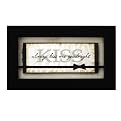 Always Kiss Me Framed Wall Art