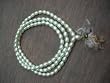 White Pearl Moti Mala (108+1) Beads for Love & Happiness