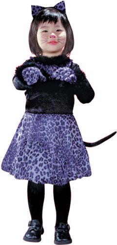 Child’s Purple Cat Girl Dress Halloween Costume