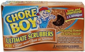 Chore Boy Copper Scrubbers - Box 36Ct 1 UNIT PACK