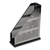 ROLODEX / ROL22635 / Distinctions Magazine File, Metal/Black, 3-3/4w x 10-1/4d x 12-7/16h / Sold as 1 EA