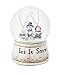 Cypress Home Let It Snow Choir Musical Snow Globe