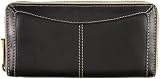 Fossil Wallets - Casey Zip Clutch (Color: Black)