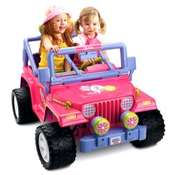 Fisher Price� Power Wheels� Barbie Jammin' Jeep by Barbie