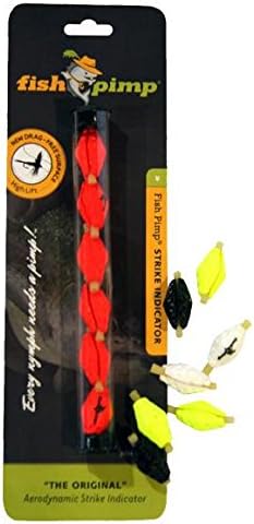 Fish Pimp Original Fish Pimp Strike Indicator (6 pack) (ORANGE)