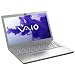 Sony Vaio SE1E1E/S 39,4 cm (15,5 Zoll) Notebook (Intel Core i5 2430M, 2,4GHz, 4GB RAM, 500GB HDD, AMD HD 6630M, DVD, Win 7 HP) silber
