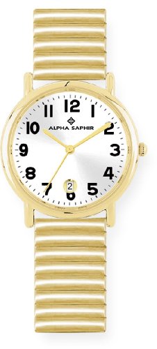 Alpha Saphir Herren-Uhren Quarz  Analog 224F Preisvergleich