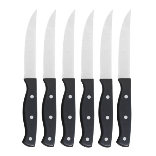 KitchenAid Triple Riveted Stamped Steak Knives Set of 6 Black Friday