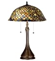 23 Inch H Tiffany Fishscale Table Lamp Table Lamps