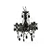 Gypsy Chandelier - Black (with plug)