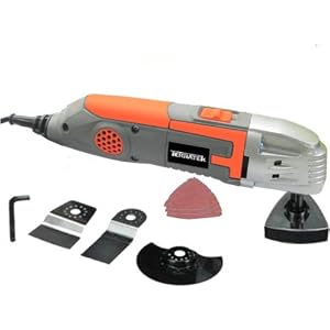 Terratek TPMT319C Oscillating Multi Function Power Tool, 9-Piece Kit $25.00