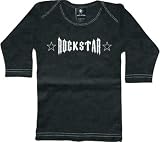 Rebel Ink Baby Infants' Rockstar Long Sleeve Tee T-Shirt