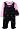 Good Lad Baby Girls Blue Corduroy Overall Set with Matching Slippers-12 Months