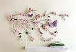 Cherry Blossom & Butterflies Metal Wall Art by Collections Etc