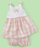 First Impressions Baby Girl Cherry Blossoms Poplin Dress Set