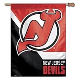 New Jersey Devils Vertical Flag: 27x37 Banner