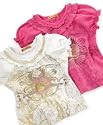 Apple Bottoms Girls Foiled Ruffle Top