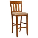 Berkline 40920-30 - Aaron - 30 Inch Barstool - Oak