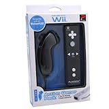 Playtech Action Gamer Pack Remote & Nunchuk Nintendo Wii - Black