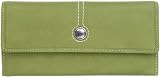 Fossil Wallet - Weekender Flap Checkbook (Color: Green)